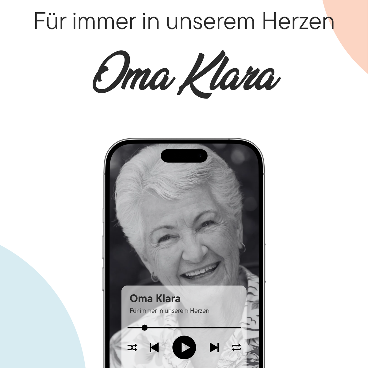 Erinnerungslied für einen geliebten Menschen