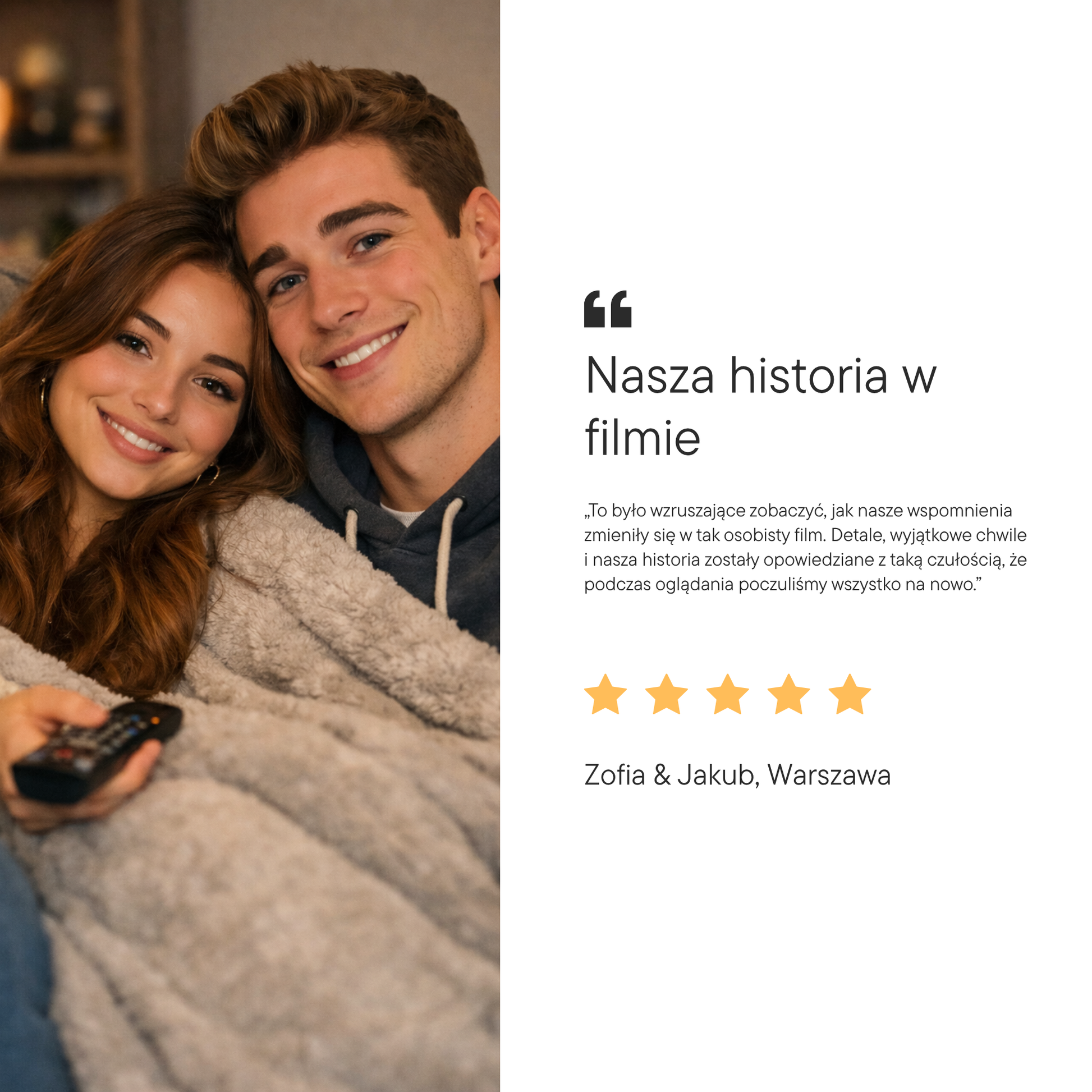 Votre histoire d'amour en vidéo