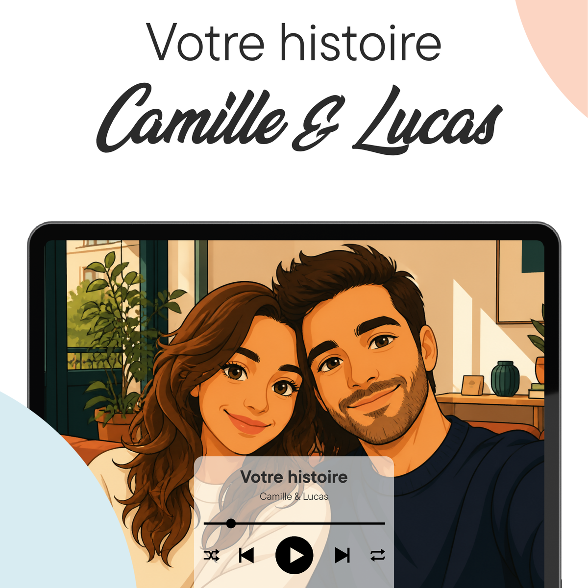 Votre histoire d'amour en vidéo – image produit 1
